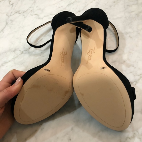 Vince Camuto Imagine Black Heels Sandals 8.5 NEW - Picture 6 of 6